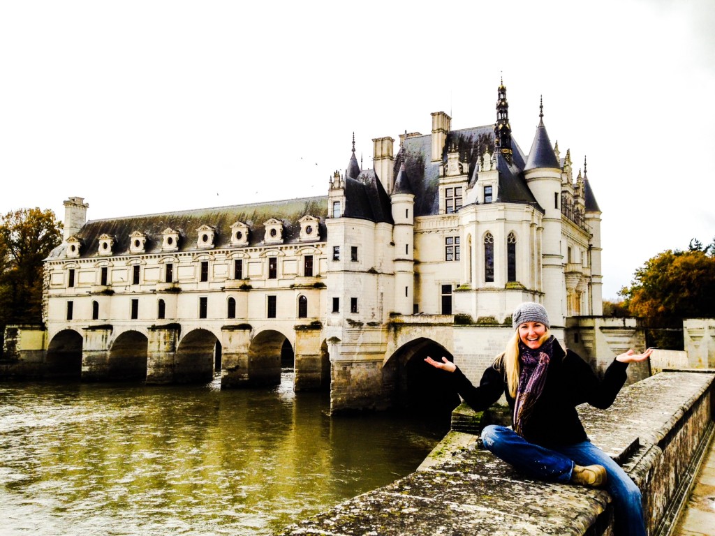 Giant ridiculous castle #3: Chenonceaux. The coolest thing I thought about this place was actually in it's more recent history... the River Cher (what it spans) was one of the lines set in World War II, and the owners used the castle to sneak people across the river to safety and freedom despite heavy Nazi German watch.