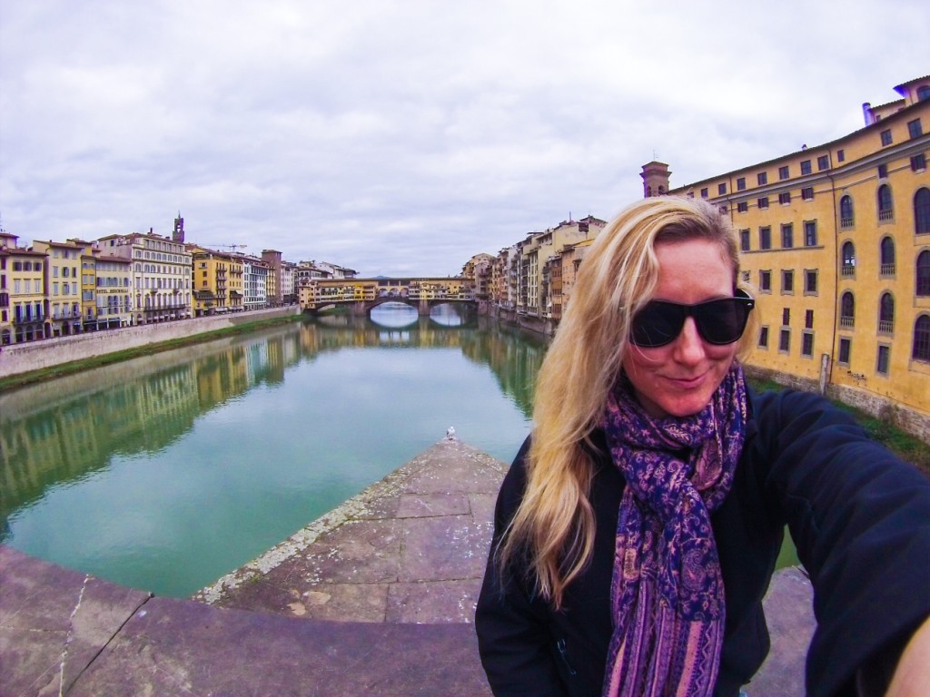 Ponte Vecchio in a #GoProselfie.