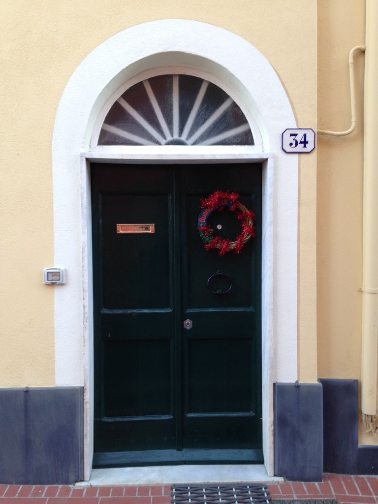 Doors. This one with a little holiday spirit. :)