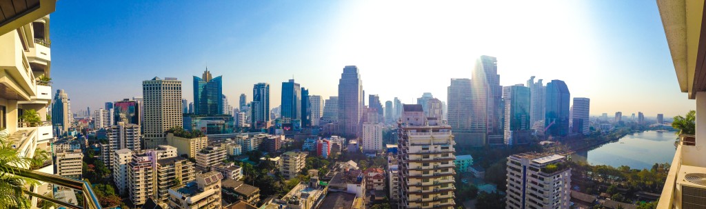 View from our balcony. #Bangkok